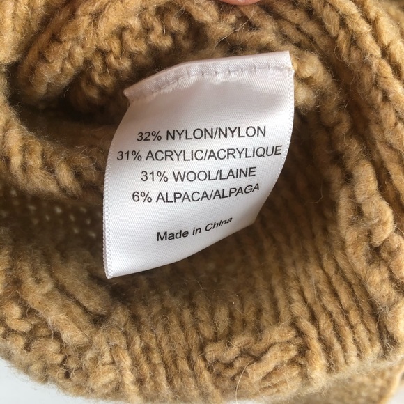 Tory Burch small vest top knitted tan pullover - Picture 8 of 8